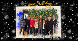 Rockpile Solutions Team Picture for Holidays 2025
