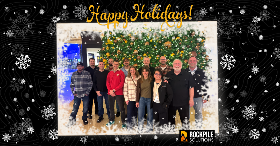 Rockpile Solutions Team Picture for Holidays 2025